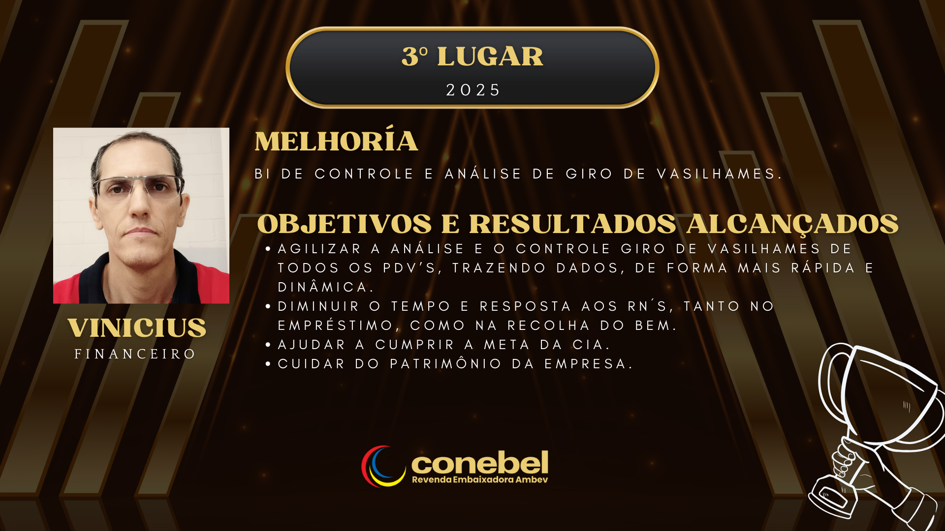 Equipe Conebel participando da reciclagem